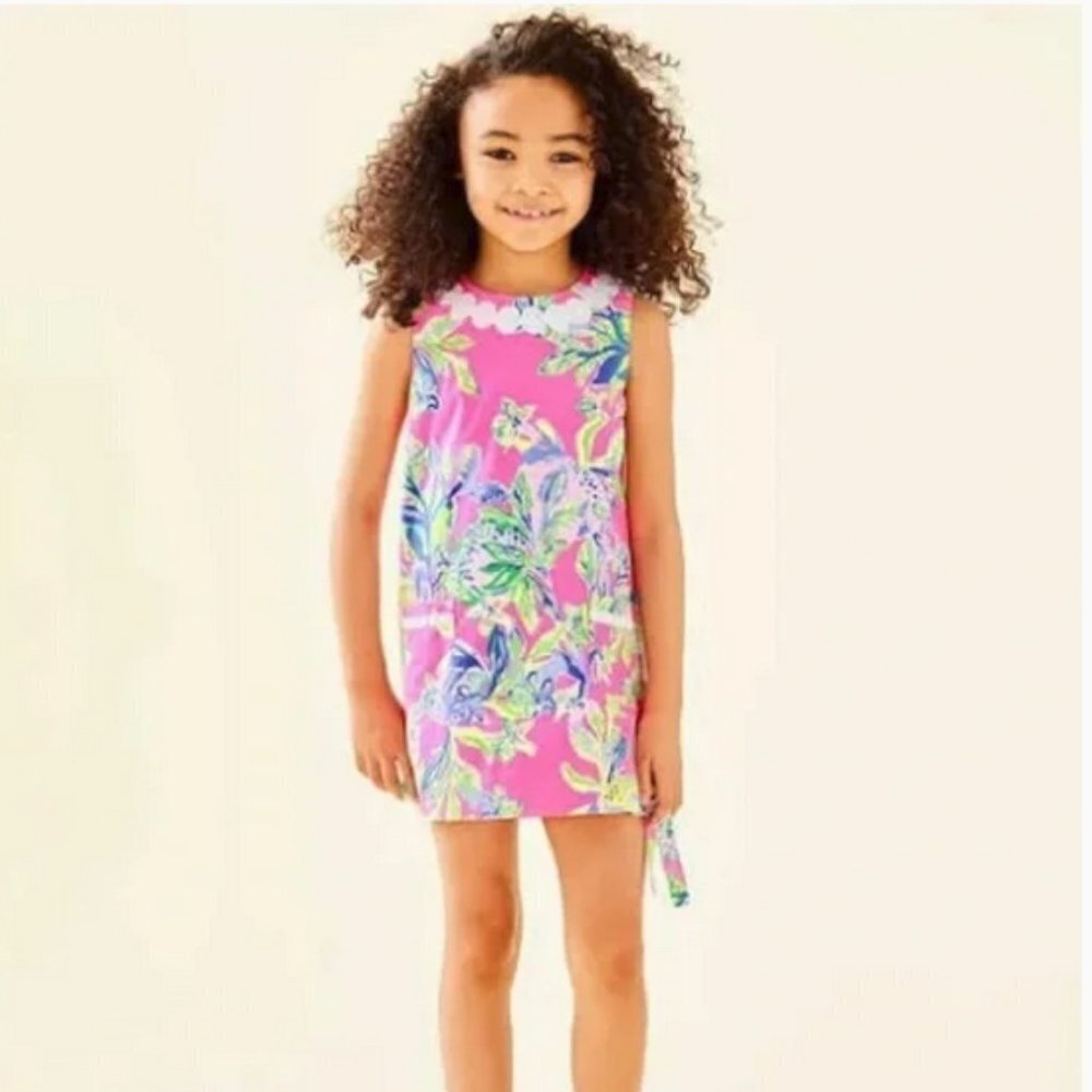 Lilly Pulitzer GIRLS' LITTLE LILLY CLASSIC SHIFT DRESS Multi Squeeze the day